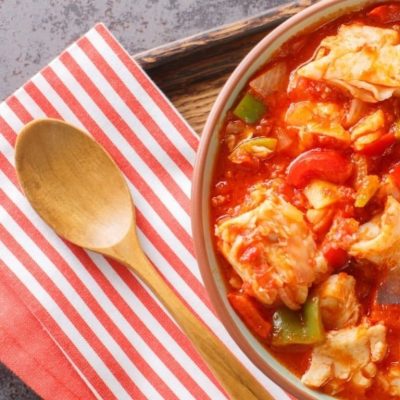 Bacallà a la Bilbaina