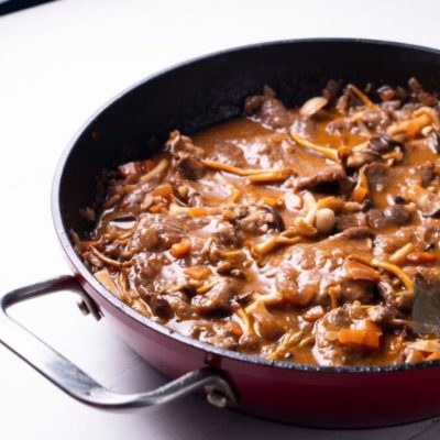 Fricandó de vedella