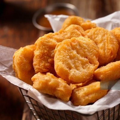 nuggets amb salsa yogurt